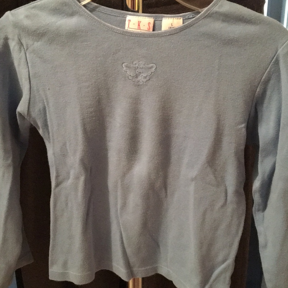 Children’s long sleeve shirt.